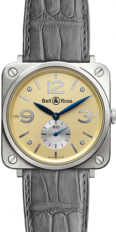 Bell & Ross Aviation BR-S Gold BR-S Gold Ivory Dial Bell & Ross Aviation BR-S Gold BR-S Gold Ivory Dial