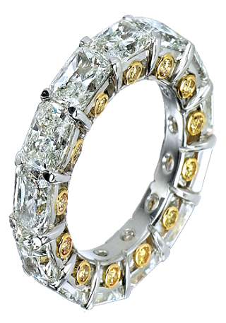 Jacob & Co. Jewelry Bridal Modified Rectangular Eternity Band 90500511