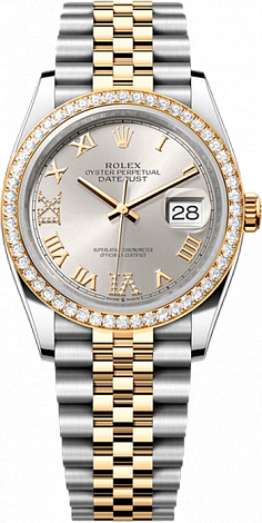 Rolex Datejust 36,39,41 mm 36 mm Steel and Yellow Gold 126283rbr-0017