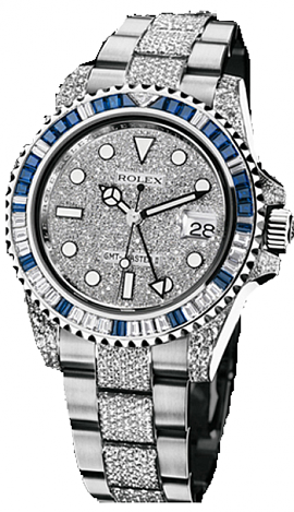 Rolex Архив Rolex 40mm White Gold Jewellery 116759SA Pave