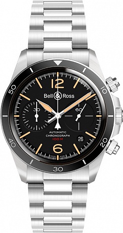 Bell & Ross Vintage STEEL HERITAGE BRV294-HER-ST/SST Bell & Ross Vintage STEEL HERITAGE BRV294-HER-ST/SST