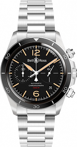 Bell & Ross Vintage STEEL HERITAGE BRV294-HER-ST/SST