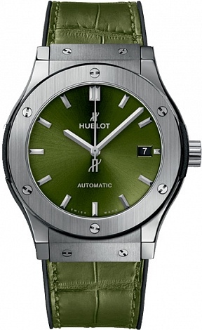 Hublot Classic Fusion Titanium Green 511.NX.8970.LR Hublot Classic Fusion Titanium Green 511.NX.8970.LR