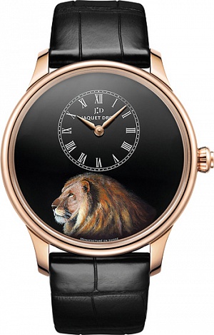 Jaquet Droz Les Ateliers d`Art Petite Heure Minute Lion J005033314