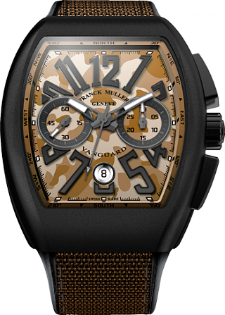 Franck Muller Vanguard Sable Camo V 45 CC DT CAMOUS