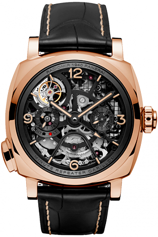 PANERAI LIMITED Radiomir 1940 Minute Repeater Carillon Tourbillon GMT PAM00600