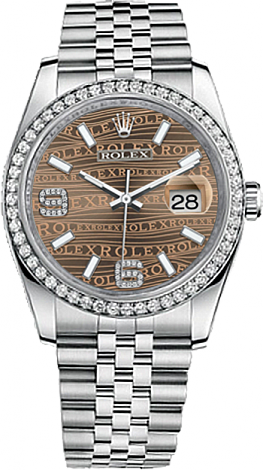 Rolex Архив Rolex 36mm Steel and White Gold 116244 BJ