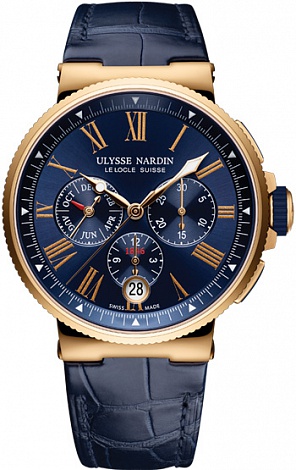 Ulysse Nardin Marine Chronograph Annual Calendar 1532-150/43 Ulysse Nardin Marine Chronograph Annual Calendar 1532-150/43