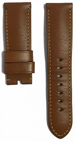PANERAI Ремень для часов PANERAI Светло-коричневый теленок 24х22