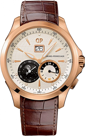 Girard-Perregaux Traveller Traveller Large Date Moon Phases & GMT 49655-52-131-BB6A