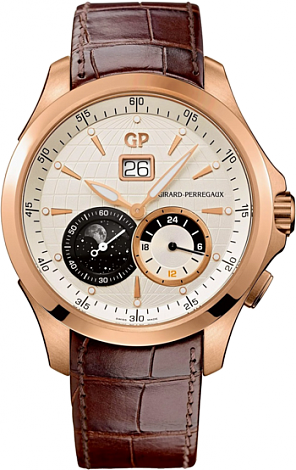 Girard-Perregaux Traveller Traveller Large Date Moon Phases & GMT 49655-52-131-BB6A Girard-Perregaux Traveller Traveller Large Date Moon Phases & GMT 49655-52-131-BB6A