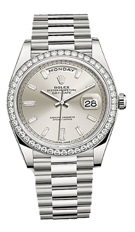 Rolex Day-Date 40 mm White Gold 228349rbr-0001 Rolex Day-Date 40 mm White Gold 228349rbr-0001