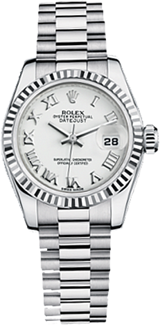 Rolex Архив Rolex Lady 26 mm White gold 179179-0149