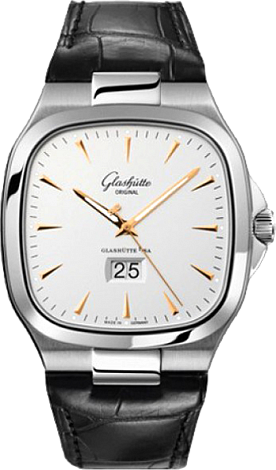 Glashutte Original 20th Century Vintage Seventies Panorama Date 39-47-11-12-04