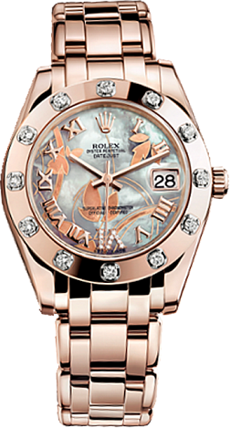 Rolex Datejust Special Edition Special Edition 34 mm Everose Gold 81315-0011
