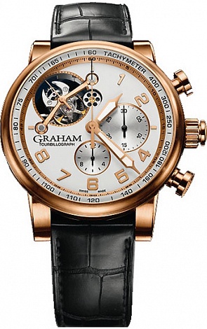 Graham Tourbillograph Silverstone 48 mm 2TSAR.W01A Graham Tourbillograph Silverstone 48 mm 2TSAR.W01A