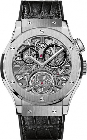 Hublot Classic Fusion Tourbillon Skeleton Titanium 506.NX.0170.LR