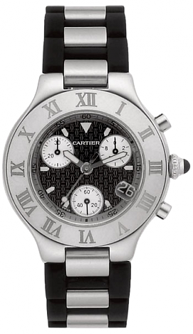 Cartier Архив Cartier 21 Chronoscaph Large W10125U2 Cartier Архив Cartier 21 Chronoscaph Large W10125U2