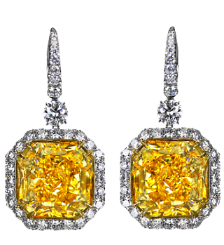 Jacob & Co. Jewelry High Jewelry Fancy Yellow Diamond Drop Earrings 91226170 Jacob & Co. Jewelry High Jewelry Fancy Yellow Diamond Drop Earrings 91226170
