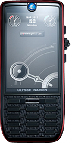 Ulysse Nardin Телефоны Chairman STEALTH BLACK & RED 1002.02
