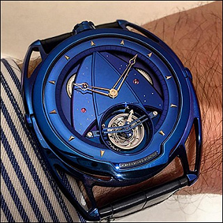 DB28 Kind of Blue Tourbillon 03