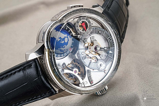 GMT Earth Tourbillon White gold 01