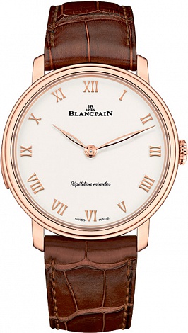 Blancpain Villeret Répétition Minutes 6632-3642-55B Blancpain Villeret Répétition Minutes 6632-3642-55B