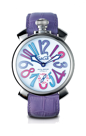 GaGa Milano Manuale 48MM Steel 5010.09S GaGa Milano Manuale 48MM Steel 5010.09S