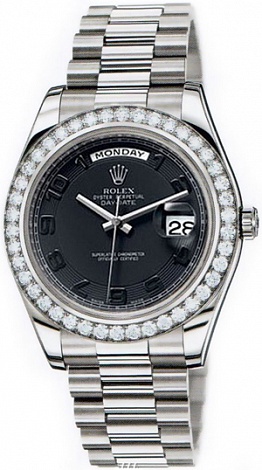 Rolex Архив Rolex 41mm White Gold 218349 Black Rolex Архив Rolex 41mm White Gold 218349 Black