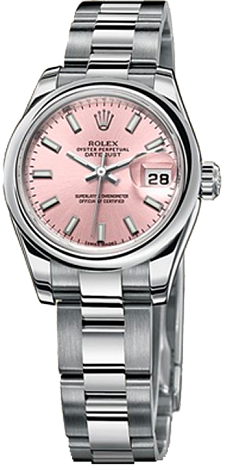 Rolex Архив Rolex Lady 26mm Steel 179160 Pink