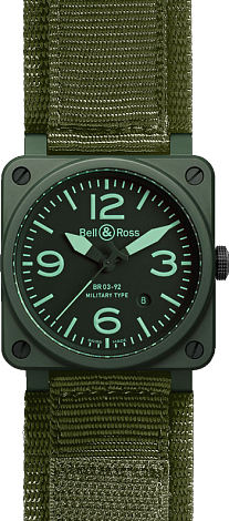 Bell & Ross Aviation BR 03-92 42mm Automatic BR 03-92 Military Ceramic