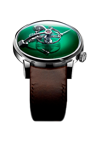 MB&F LM101 MB&F x H.Moser Cosmic Green 51.SL.MG MB&F LM101 MB&F x H.Moser Cosmic Green 51.SL.MG