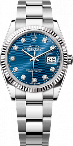 Rolex Datejust 36,39,41 mm 36mm Steel and White Gold 126234-0058 Rolex Datejust 36,39,41 mm 36mm Steel and White Gold 126234-0058