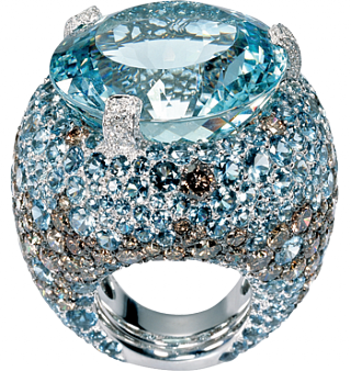 De Grisogono Jewelry Melody of Colours Collection Ring 50893-01 De Grisogono Jewelry Melody of Colours Collection Ring 50893-01