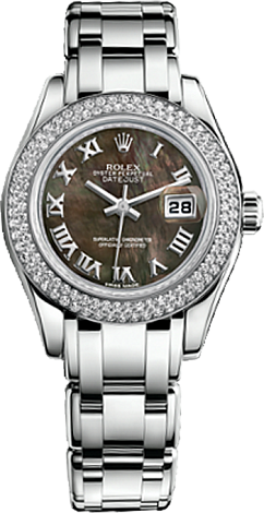 Rolex Datejust Special Edition Lady Pearlmaster 29 mm White Gold 80339-0032
