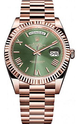 Rolex Day-Date 40 mm Everose Gold 228235-0025