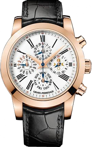 Girard-Perregaux Архив Tourbillon Chronograph Perpetual Calendar 99195-52-741-BA6A