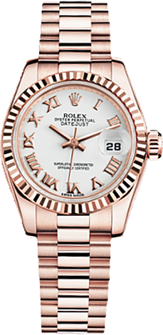 Rolex Datejust 26,29,31,34 mm Lady 26mm Everose Gold 179175F-0031