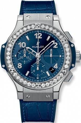 Hublot Big Bang 41 MM Steel Blue Diamonds 341.SX.7170.LR.1204 Hublot Big Bang 41 MM Steel Blue Diamonds 341.SX.7170.LR.1204