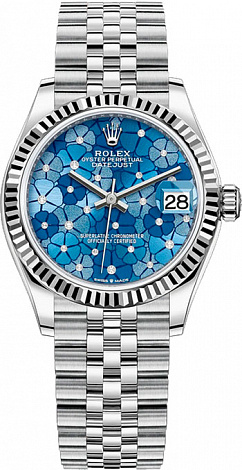 Rolex Datejust 26,29,31,34 mm AZZURRO-BLUE DIAL 31 mm 278274-0036