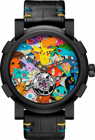 Romain Jerome Titanic-DNA Tourbillon Pokemon RJ.M.TO.PK.032.01