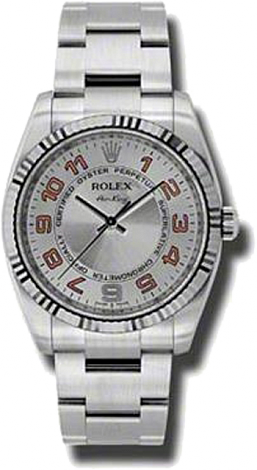 Rolex Архив Rolex Air-King 34mm Steel and White Gold 114234 scao Rolex Архив Rolex Air-King 34mm Steel and White Gold 114234 scao
