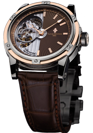 Louis Moinet Limited editions Mecanograph Titanium and Rose Gold LM-31.40.95