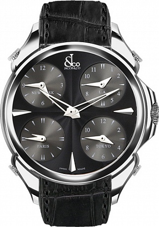Jacob & Co. Watches Gents Collection Palatial Five Time Zone PZ500.10.NS.LA.A Jacob & Co. Watches Gents Collection Palatial Five Time Zone PZ500.10.NS.LA.A