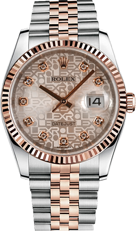 Rolex Архив Rolex 36 mm Steel and Everose Gold 116231 gold dial Rolex Архив Rolex 36 mm Steel and Everose Gold 116231 gold dial