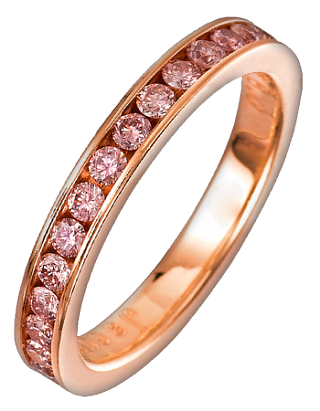 Jacob & Co. Jewelry Bridal Channel set rose gold band 90609505