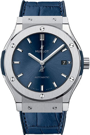 Hublot Classic Fusion Blue King Titanium 45mm 511.NX.7170.LR Hublot Classic Fusion Blue King Titanium 45mm 511.NX.7170.LR