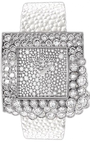 De Grisogono Watches Sugar Quartz S12 pave De Grisogono Watches Sugar Quartz S12 pave