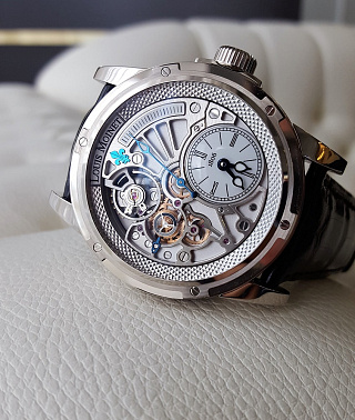 Limited editions Tempograph 18k White Gold 04