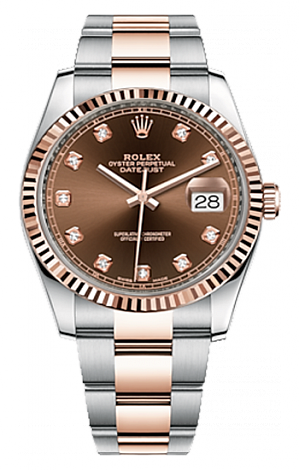 Rolex Архив Rolex 36 mm Steel and Everose Gold  116231-00717